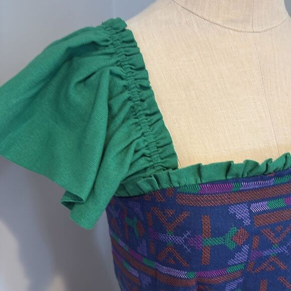 NWT Rachel Zoe Ruffle Shoulder Crop Top Size XS - Picture 2 of 10